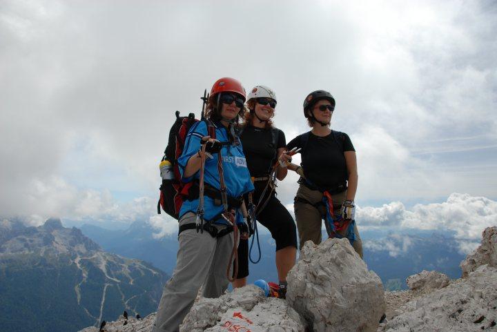07.jpg - Na szczyt Cristallino d'Ampezzo (3008 m).