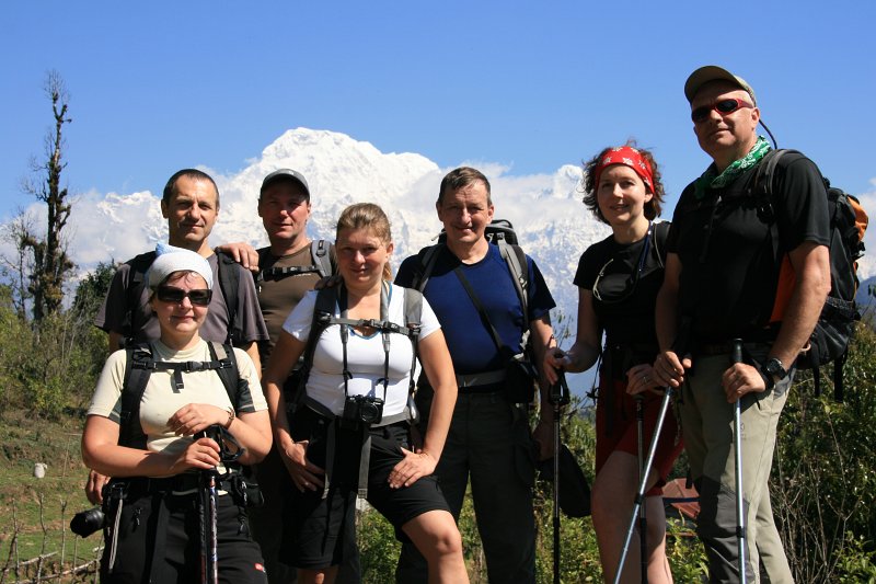 101.jpg - Wszyscy uczestnicy wyprawy zadowoleni z trekkingu.