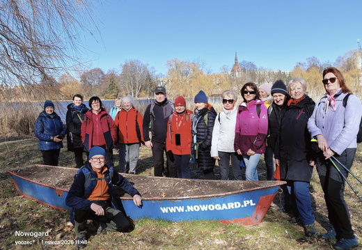 Dookoła jeziora Nowogardzkiego (1.03.2026 r.)